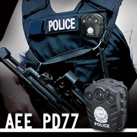 AEE PD77軍警專用微錄機內建16G加送專用行動電源