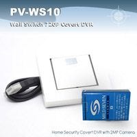 PV-WS10家用偽裝電燈開關針孔攝影機