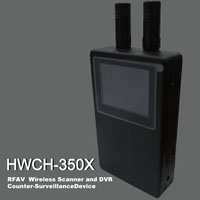 WCH-350X三頻道無線反錄影偷拍